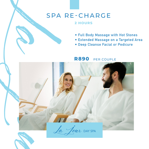 Spa Re-Charge: 2hours