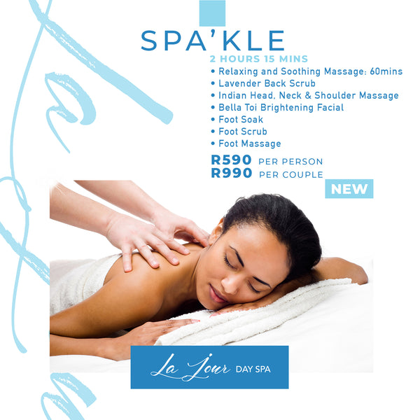 Spa'kle Package: 2h15mins